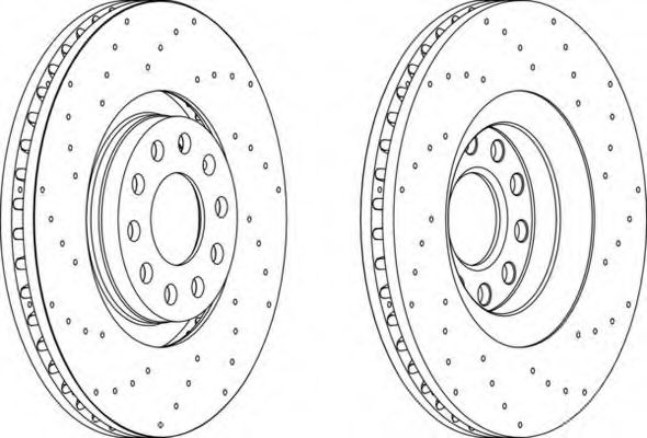 Imagine Disc frana FERODO DDF1422