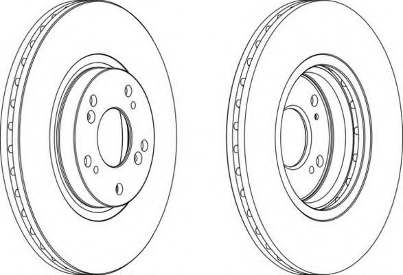 Imagine Disc frana FERODO DDF1424