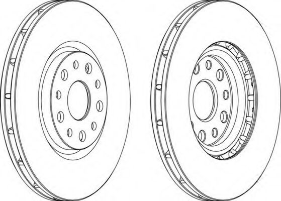 Imagine Disc frana FERODO DDF1449