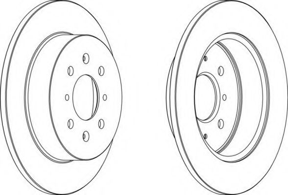 Imagine Disc frana FERODO DDF1466