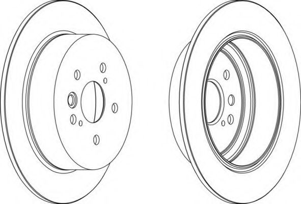 Imagine Disc frana FERODO DDF1486