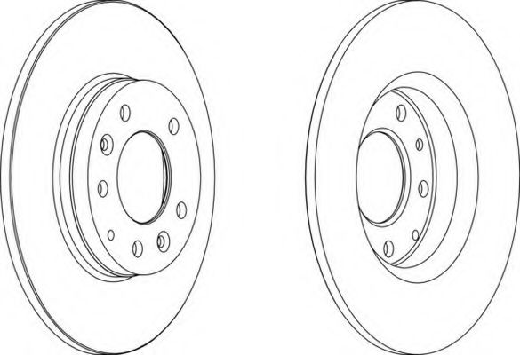 Imagine Disc frana FERODO DDF1500C-1