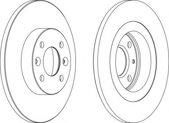 Imagine Disc frana FERODO DDF1502C