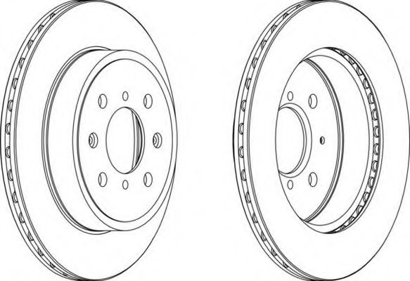 Imagine Disc frana FERODO DDF1509