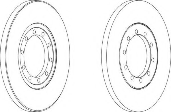 Imagine Disc frana FERODO DDF1537