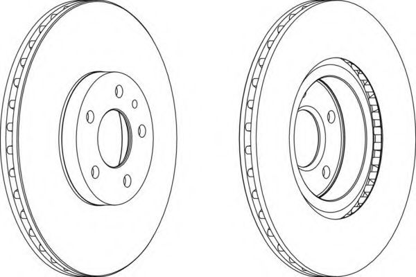 Imagine Disc frana FERODO DDF156C-1