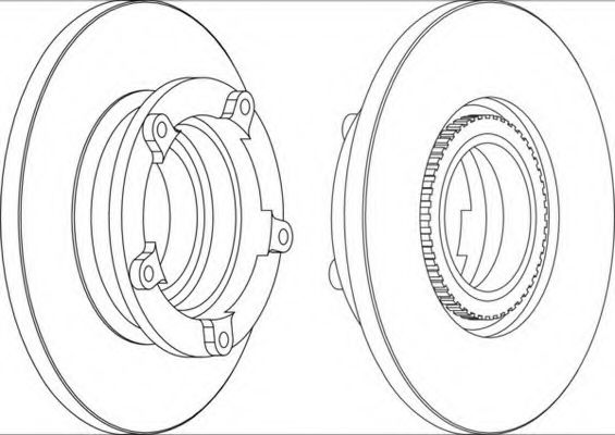 Imagine Disc frana FERODO DDF1573