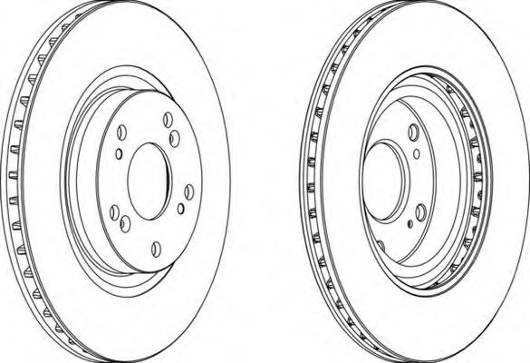 Imagine Disc frana FERODO DDF1596