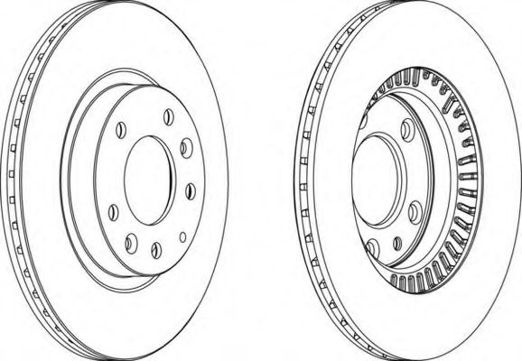 Imagine Disc frana FERODO DDF1657