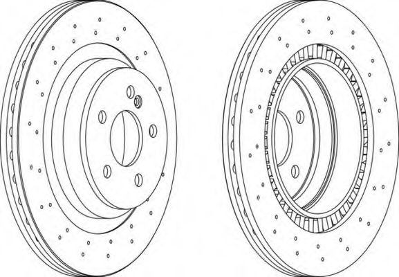 Imagine Disc frana FERODO DDF1669-1