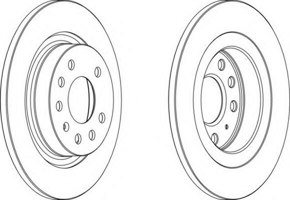 Imagine Disc frana FERODO DDF1679