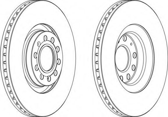 Imagine Disc frana FERODO DDF1705