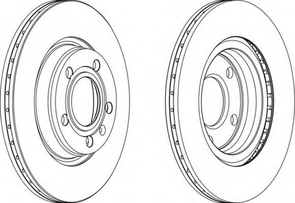 Imagine Disc frana FERODO DDF1708