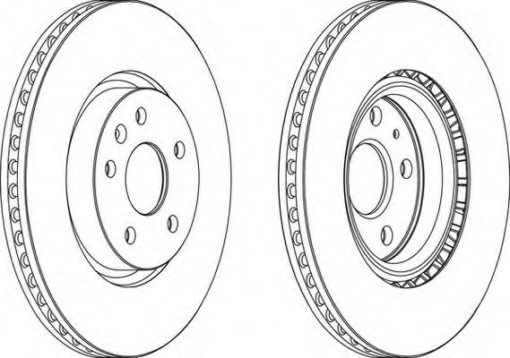 Imagine Disc frana FERODO DDF1723