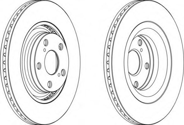 Imagine Disc frana FERODO DDF1754