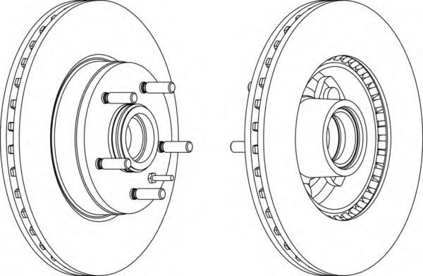 Imagine Disc frana FERODO DDF177-1