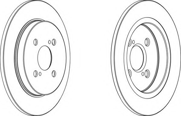 Imagine Disc frana FERODO DDF1781-1