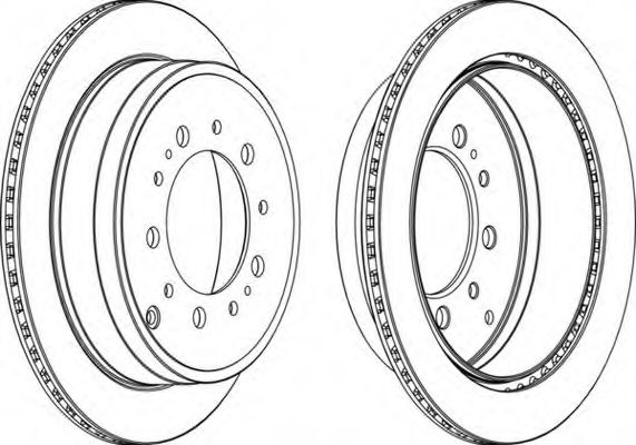 Imagine Disc frana FERODO DDF1799