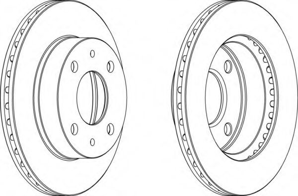 Imagine Disc frana FERODO DDF1858