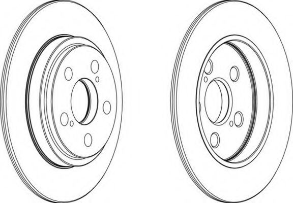 Imagine Disc frana FERODO DDF1866