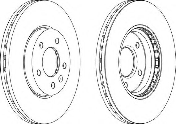 Imagine Disc frana FERODO DDF1870C-1