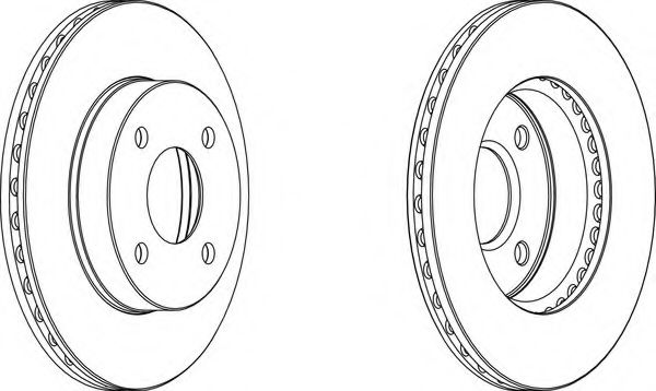 Imagine Disc frana FERODO DDF1884-1