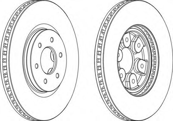 Imagine Disc frana FERODO DDF1902