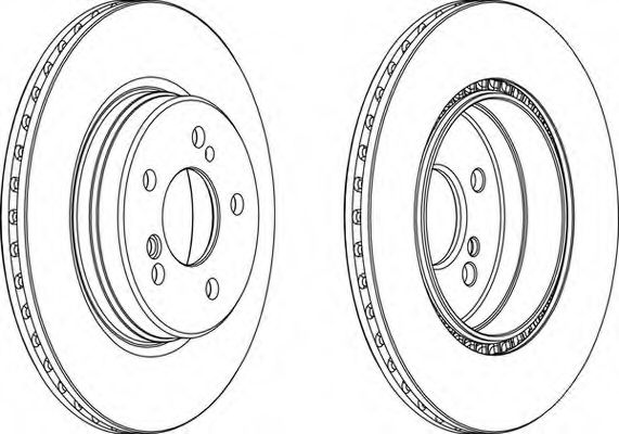 Imagine Disc frana FERODO DDF1907C