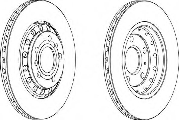 Imagine Disc frana FERODO DDF1934