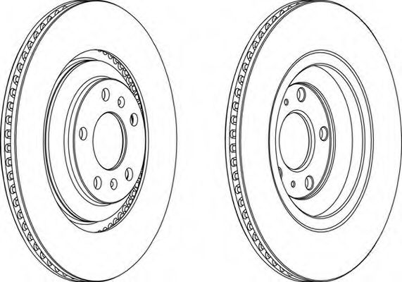 Imagine Disc frana FERODO DDF1935C