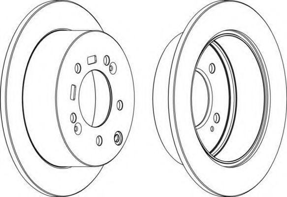 Imagine Disc frana FERODO DDF1945-1