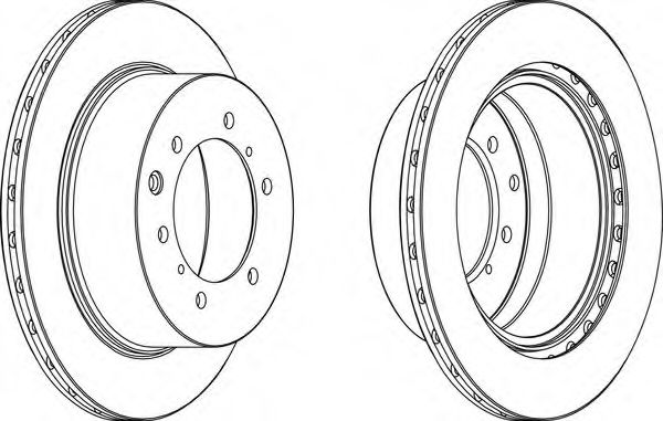 Imagine Disc frana FERODO DDF1954-1