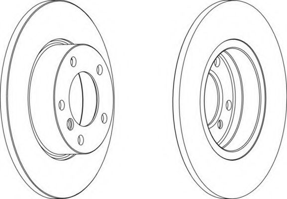 Imagine Disc frana FERODO DDF248