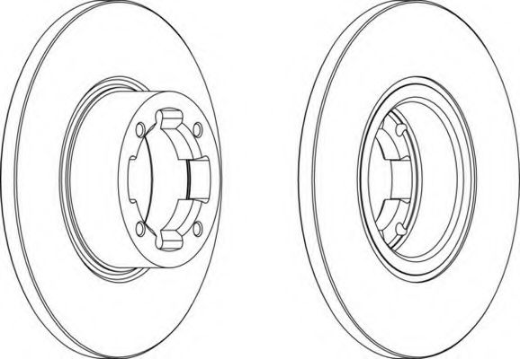 Imagine Disc frana FERODO DDF278