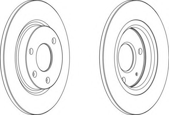 Imagine Disc frana FERODO DDF335