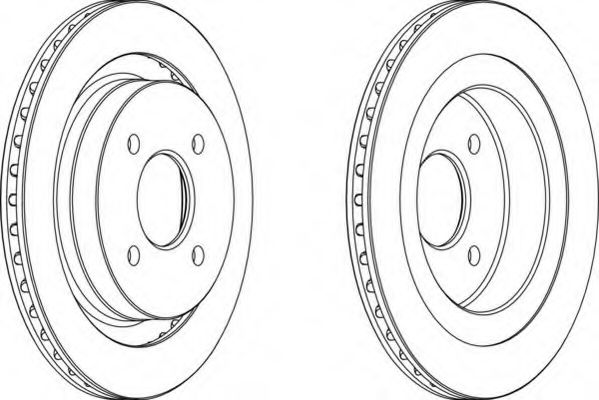 Imagine Disc frana FERODO DDF338