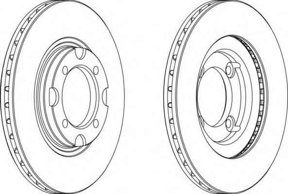 Imagine Disc frana FERODO DDF394