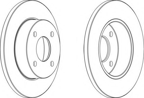 Imagine Disc frana FERODO DDF442C-1