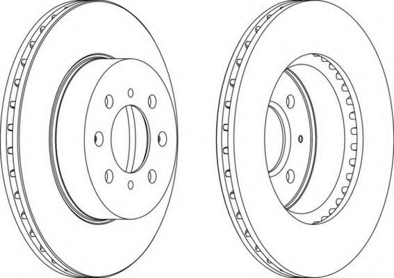 Imagine Disc frana FERODO DDF448