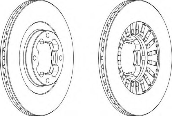 Imagine Disc frana FERODO DDF465