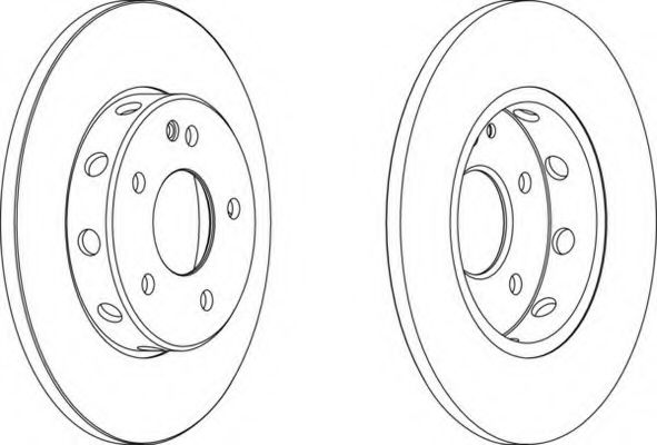 Imagine Disc frana FERODO DDF540C-1