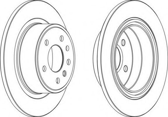 Imagine Disc frana FERODO DDF698C-1