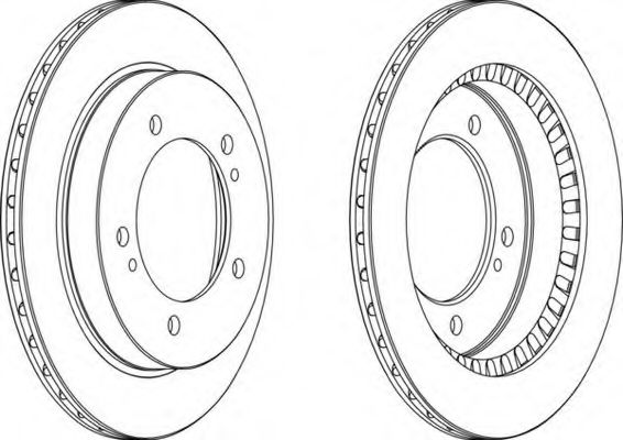 Imagine Disc frana FERODO DDF746