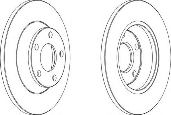 Imagine Disc frana FERODO DDF759C-1