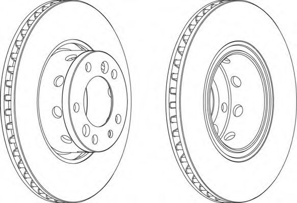 Imagine Disc frana FERODO DDF771