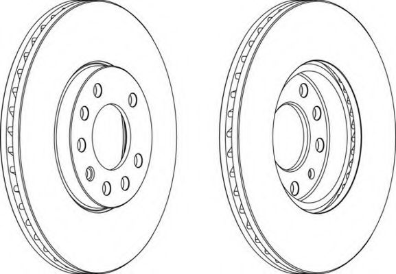 Imagine Disc frana FERODO DDF810C-1