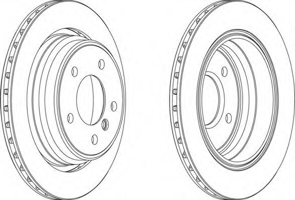 Imagine Disc frana FERODO DDF836C-1