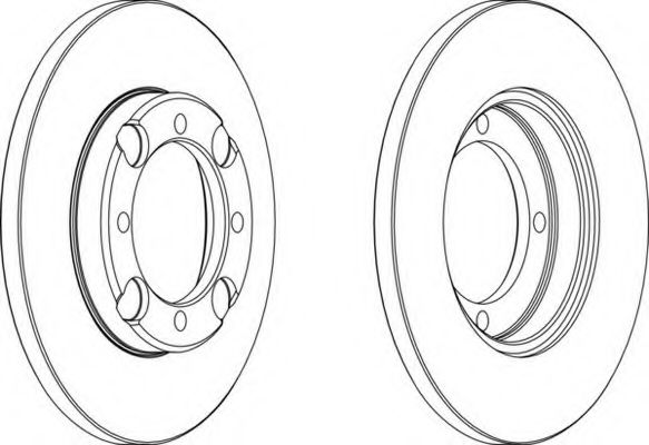 Imagine Disc frana FERODO DDF947