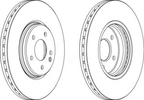 Imagine Disc frana FERODO DDF964-1