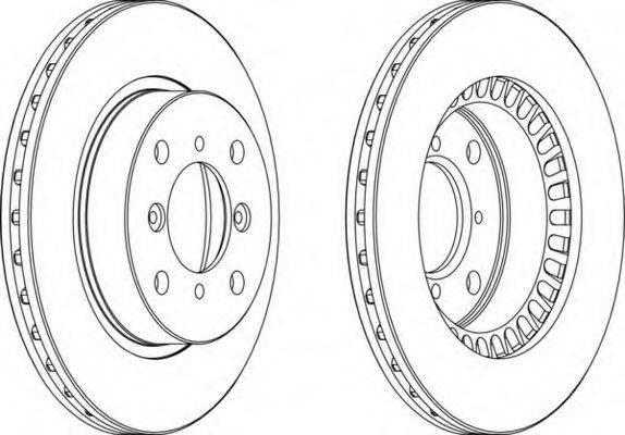 Imagine Disc frana FERODO DDF978